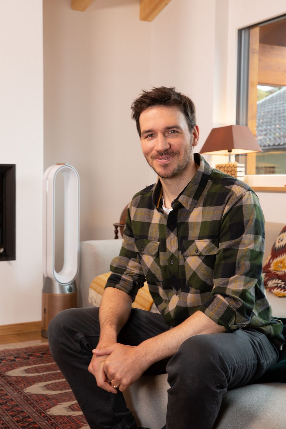 Felix Neureuther und der Dyson Purifier Cool Formaldehyd